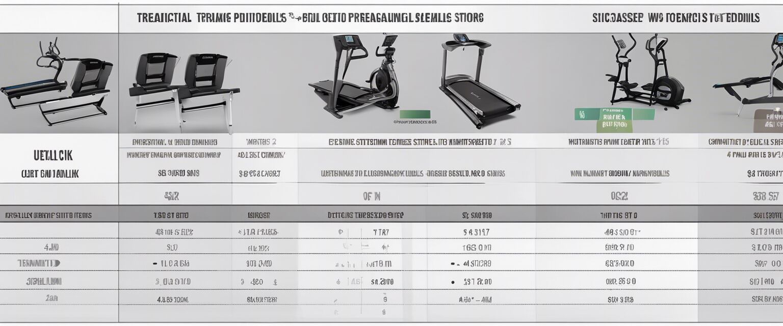 Elliptical vs Treadmill pricing comparison