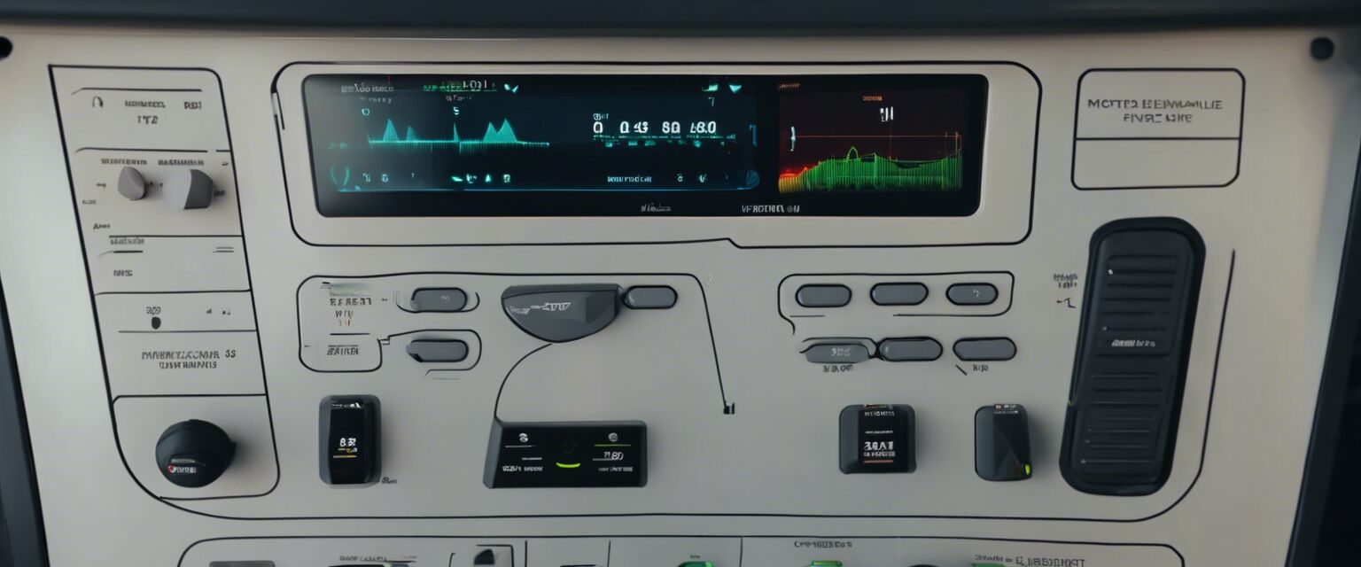 Control panel of a budget elliptical machine