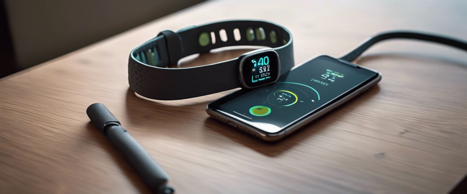 Fitness tracker and smartphone for workout monitoring