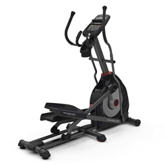 Schwinn 430 elliptical trainer with digital display and handlebars.